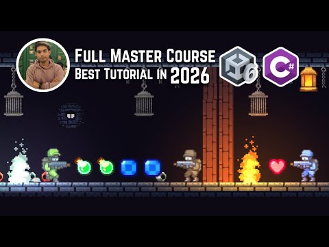 Complete Tutorial How to Make 2D Endless Runner Game in Unity with C# for Beginners| Unity 6 Course