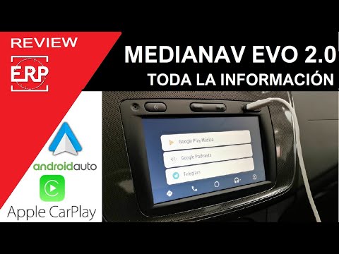 MediaNav EVOLUTION 2.0 Dacia Renault. Android Auto / Apple CarPlay. Review / Prueba / Test.