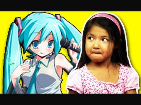 Děti reagují na Hatsune Miku