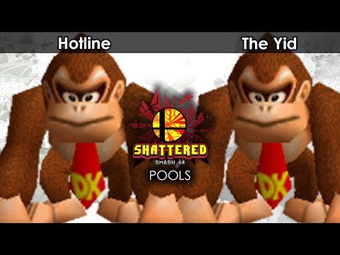 Smash 64: Hotline (DK/Yoshi) V The Yid (DK/Fox) - Shattered 95 Tournament SSB64
