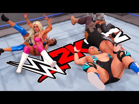 Kacy Catanzaro & Braun Strowman vs Mandy Rose & Otis - Tornado match