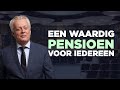 Nieuw stelsel doet pensioenpotten rammelen - Ralf Dekker (FVD)
