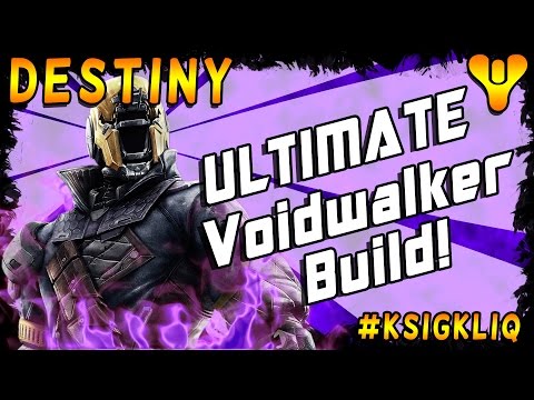 Destiny NEW Voidwalker Warlock Build OP Infinite Grenades!