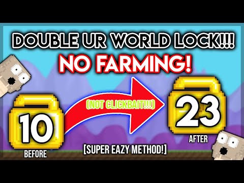 Growtopia | How To Get Rich With 10WL! [NO FARMING!!!] VERY EASY METHOD! OMG! (EASY DLS!)