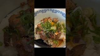 『サバ缶ユッケ丼』　#簡単レシピ #料理 #自炊 #サバ缶 #cooking