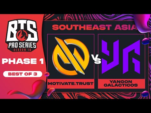MG.Trust vs Yangon G Game 2 - BTS Pro Series 10 SEA: Phase 1 w/ Ares & Danog