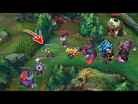 MASTER YI vs LEAGUE OF LEGENDS