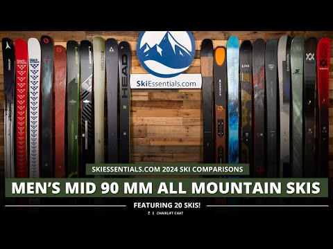 2024 Men's Mid-90 mm All-Mountain Ski Comparison with SkiEssentials.com