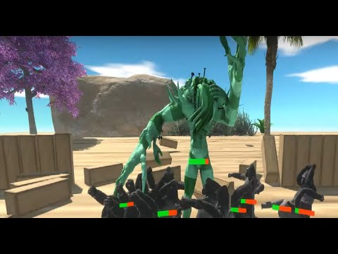 Primates Defy Emerald Scourge - Animal Revolt Battle Simulator