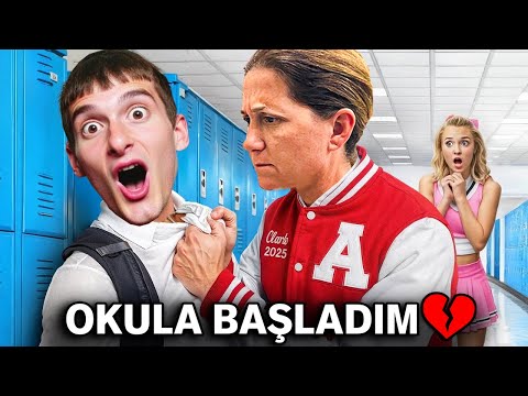 ANNEM BENİ ZORLA OKULA GÖNDERİYOR *bittim*