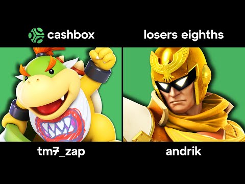 Cashbox 01 Losers Eighths - TM7_Zap (Bowser Jr) vs Andrik (Falcon)