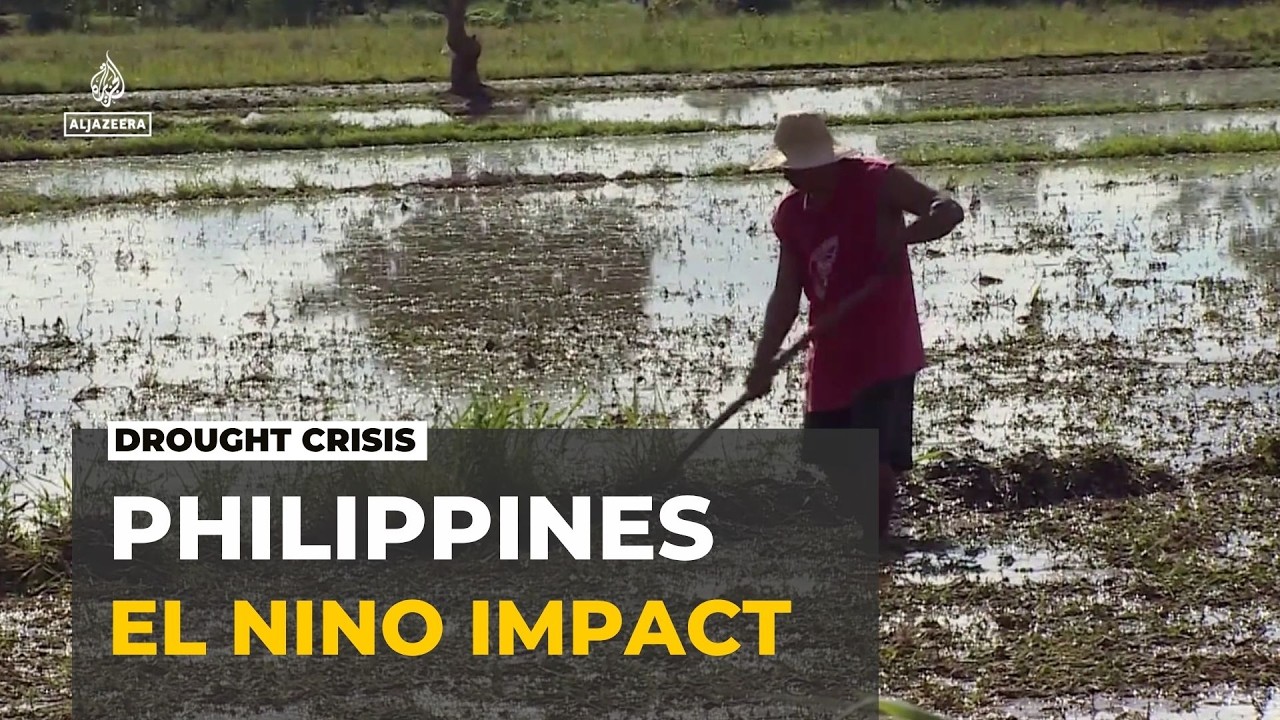 Philippines drought: Dams dry up ahead of super El Nino