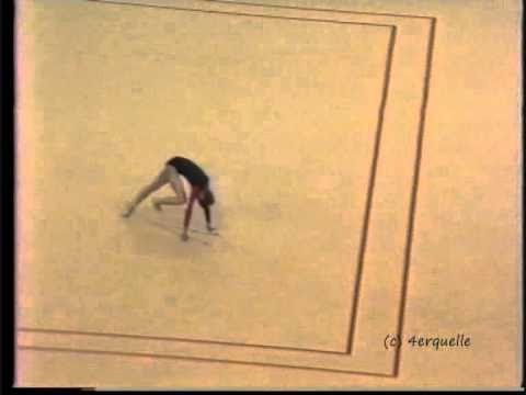 EC Junior 1987 - Larissa Medvedeva URS - Rope AA