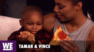 Tamar & Vince | Pizza Date Night | WE tv
