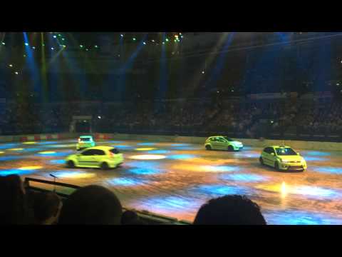 Clarkson, Hammond and May Live; Ford Fiesta stunt team
