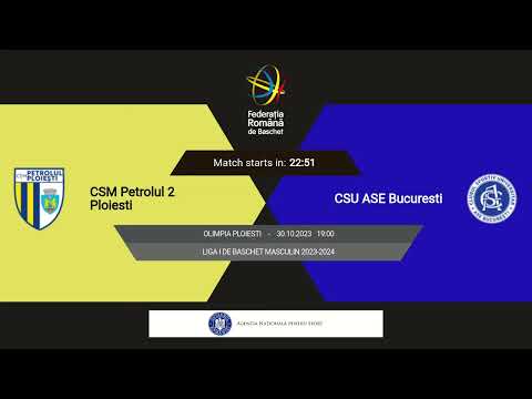 L1BM 2023-2024: CSM Petrolul 2 Ploiești - CSU ASE București