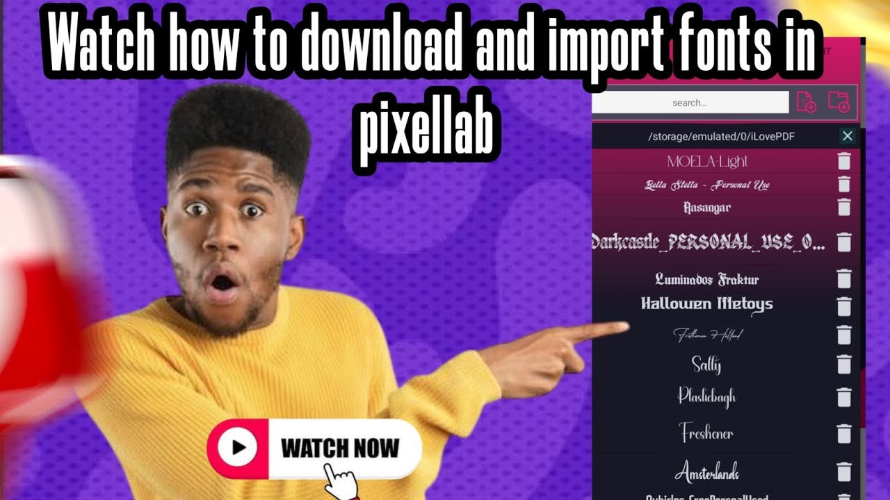 How to Download and Import Fonts in PixelLab | Add Custom Fonts for Pixel Art Designs (2025)