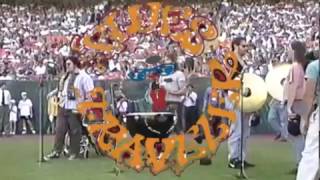 Blues Traveler performing the Star Spanngled Banner