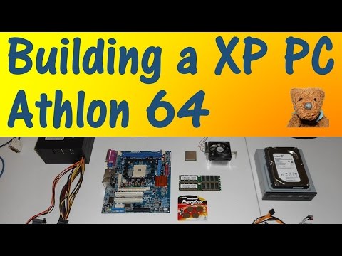 Building an AMD Athlon 64 Retro Gaming PC Windows XP