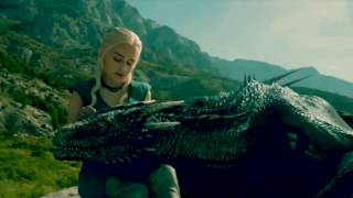 Drogon, Rhaegal and Viserion