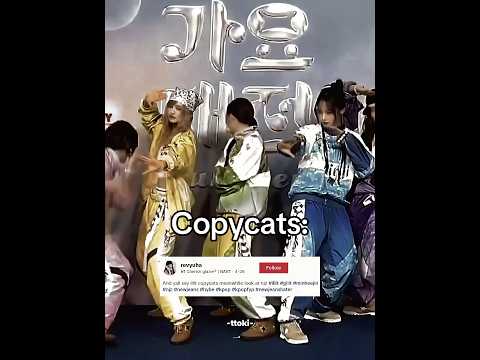 Newjeans the copycats lol… I’m joking #njz #hanni #haerin #hyein #danielle #minji #newjeans #illit