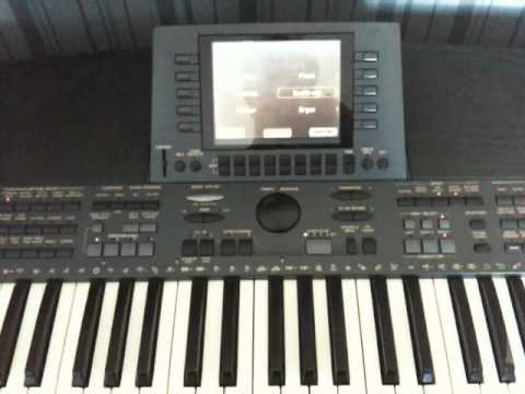 Technics kn5000 sax&brass.MOV Demo