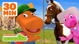 Download lagu Tyrone Takes Us Home on the Range! | The Backyardigans mp3