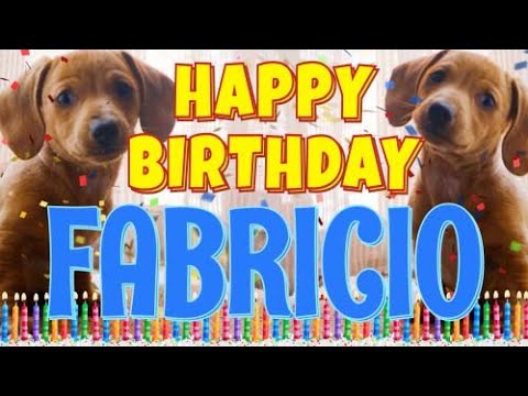 Happy Birthday Fabricio! ( Funny Talking Dogs ) What Is Free On My Birthday