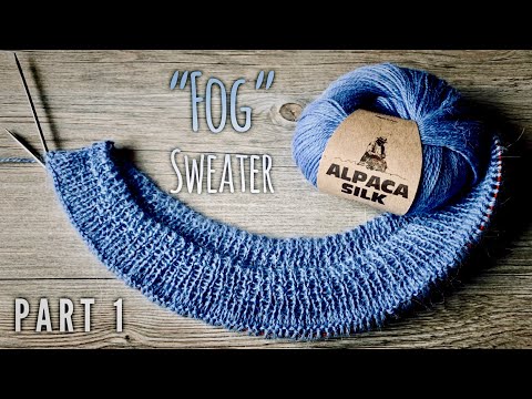 ИДЕАЛЬНАЯ ГОРЛОВИНА С ФАБРИЧНЫМ НАБОРОМ 🌟 и ложной КЕТЛЕВКОЙ 👌 / СВИТЕР 🌬 'FOG' ЧАСТЬ 1