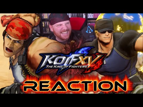 Krimson KB Reacts: KOF XV｜RALF JONES & CLARK STILL【TEAM IKARI】