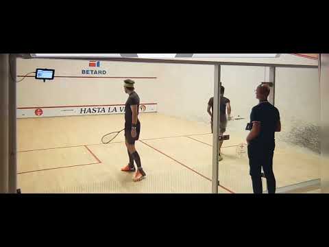 S.Ep 257 Krzysztof Urbański of Poland v Justin Tan at World Squash Masters 2022, 24 August 2022