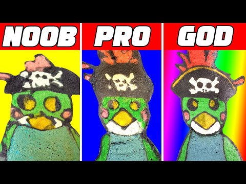 NOOB vs PRO vs GOD: BUDGEY PANCAKE: NEW PIGGY Roblox