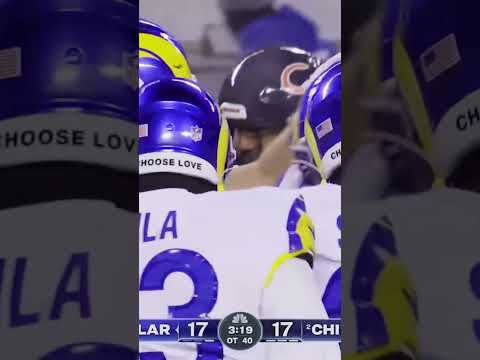Thiccer Kicker wins the Rams the game in Overtime!