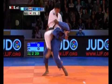 JUDO 2009 World Championships: Guillaume Elmont (NED) - Takahiro Nakai (JPN)