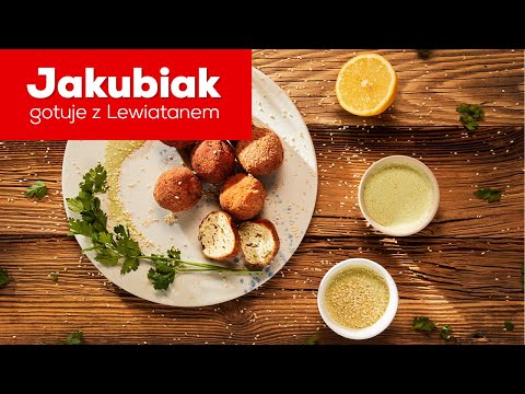 Chrupiące kulki z kurczaka w panierce z dwoma dipami | Jakubiak gotuje z Lewiatanem odc. 4
