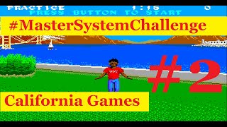Master System Challenge #2- California Games Footbag Challenge!