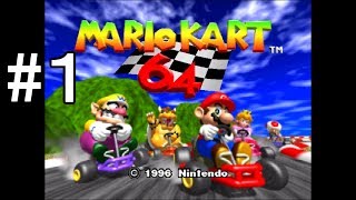 マリカー走破＃05　N64編1/4【キノコカップ】