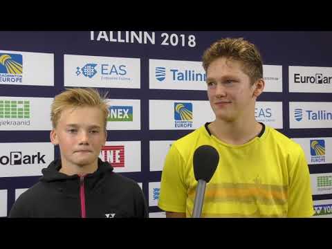 Artur Ajupov ja Tauri Kilk- Euroopa Juunioride Meistrivõistlused 2018