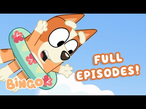 Bingo Adventure with Friends 🧡 | NEW Bluey Full Episode Compilation! ⭐️ | Bingo - Official Channel