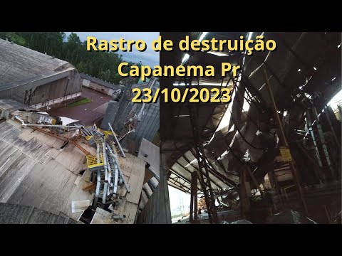 Temporal em Capanema Paraná 23/10/2023