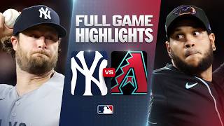 Arizona Diamondbacks vs New York Yankees