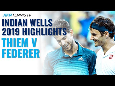 Dominic Thiem Beats Federer, Wins First Masters 1000 Title! | Indian Wells 2019 Final Highlights
