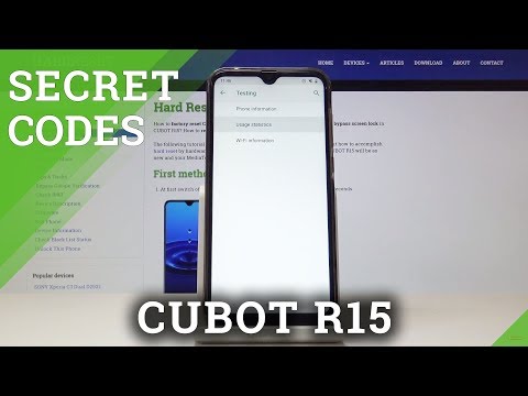 Secret Codes CUBOT R15 - Super Features / Hidden Mode