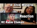 RC RABIE CHEKAM || A'CHIK MATGRIK- 3 OFFICIAL MUSIC VIDEO|| AMERICAN COUPLE REACTION