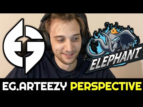 EG.ARTEEZY Luna Player Perspective vs ELEPHANT - TI10 ELIMINATION - THE INTERNATIONAL 2021 DOTA 2