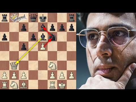 ANAND Žrtvuje Damu u 12. potezu | Anand - Ye | RUY LOPEZ |