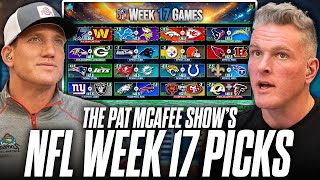 The Pat McAfee Show Picks For NFL's Christmas Day & Week 17 Games