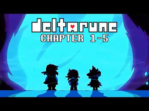 DELTARUNE - Full Game Walkthrough (Chapter 1,2,3,4,5)