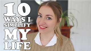 Tips for an easier life | Do these things to simplify and remove stress!