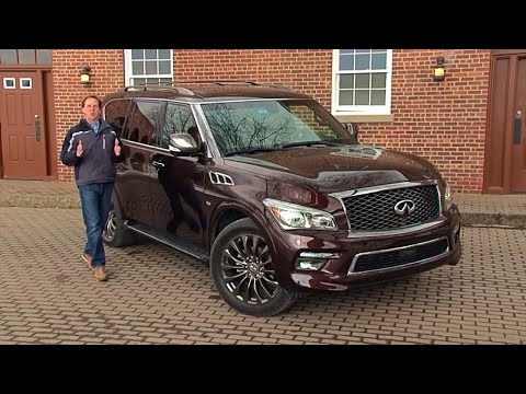 2015 Infiniti QX80 Limited - TestDriveNow.com 自動車評論家スティーブ・ハメス氏によるレビュー (2015 Infiniti QX80 Limited - TestDriveNow.com Review by Auto Critic Steve Hammes)